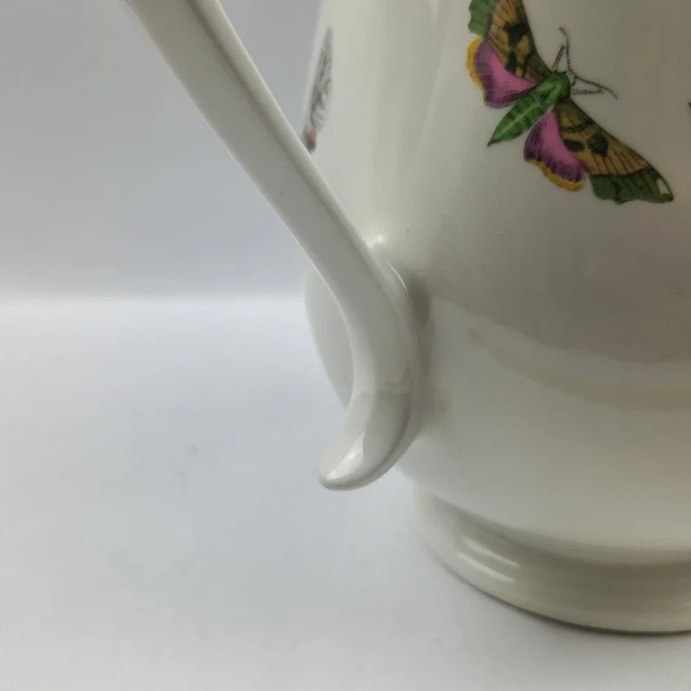 Portmeirion Botanic Garden Christmas Rose Pitcher Jug England Floral